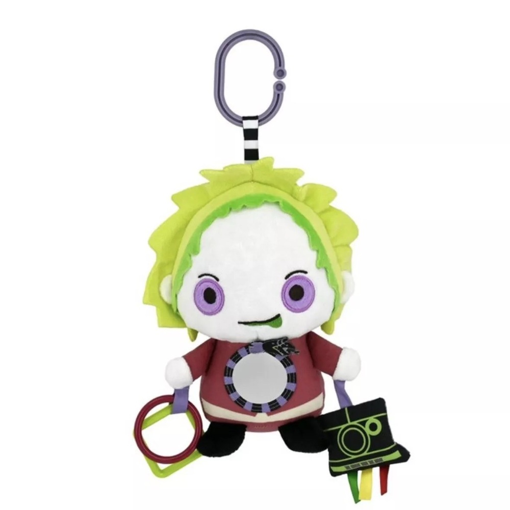 Beetlejuice Baby Activity Plush Toy Warner Bros Clip On-Teether-MultipleActivity